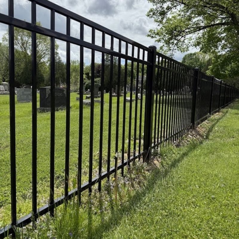 Iron Fence near Garland
